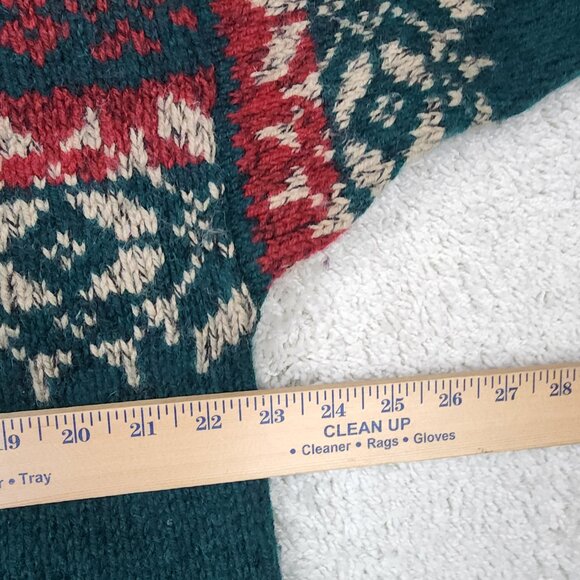 Eddie Bauer Vintage VTG Ski Christmas Y2K Wool Sweater Mens Size Extra Large XL - Picture 3 of 6